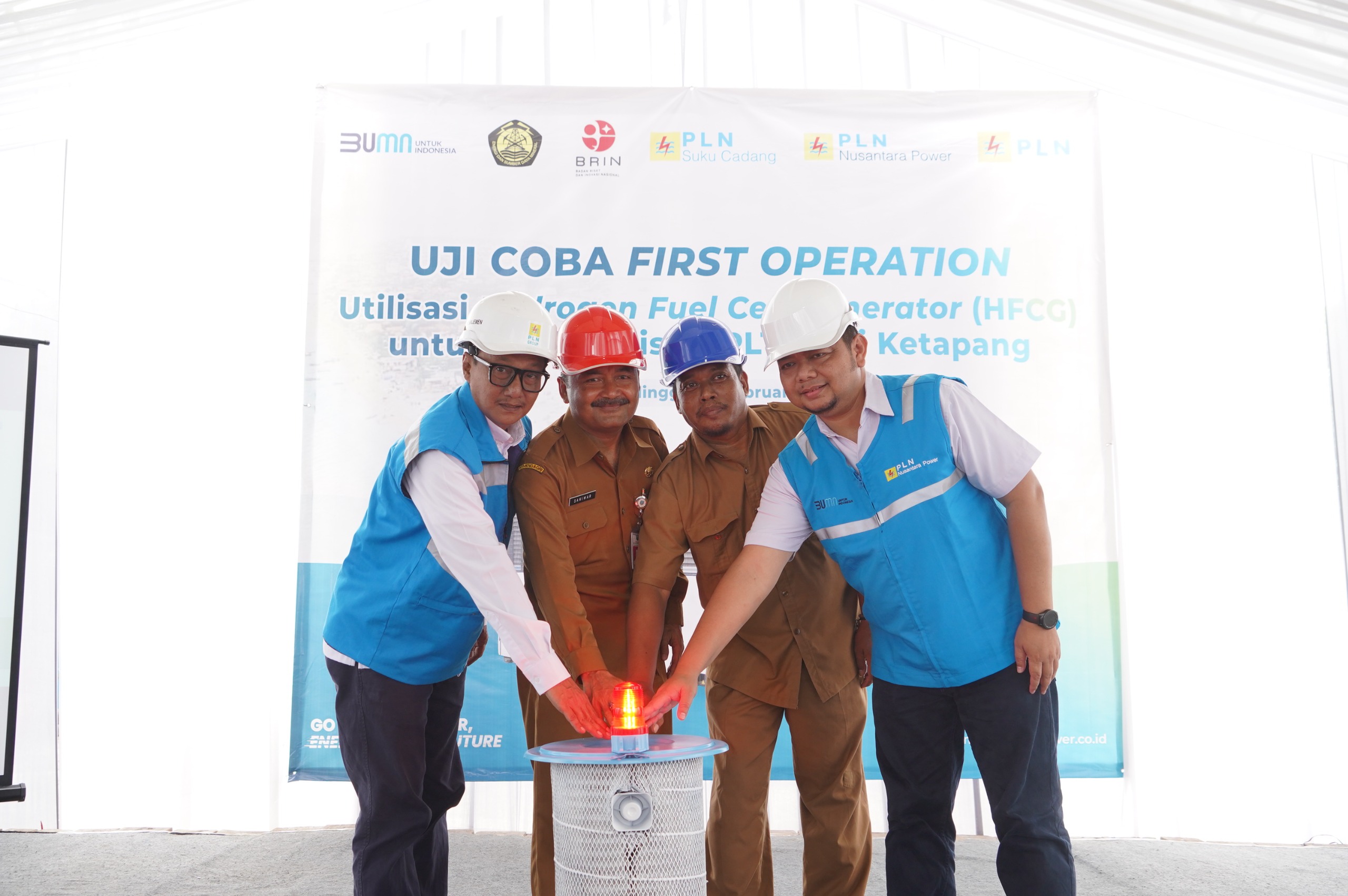 Ramadahan lebih hijau dan Terang di Gili Ketapang, PLN NUsantara Power uji Coba Hidrogen Fuel Generator di Gili Ketapang