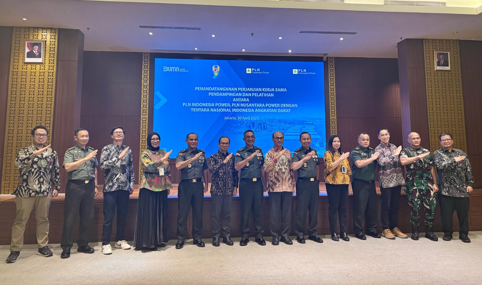 Perkuat Keandalan Energi, PLN Nusantara Power Gandeng TNI AD untuk Pendampingan dan Pelatihan Pengujian Energi Primer