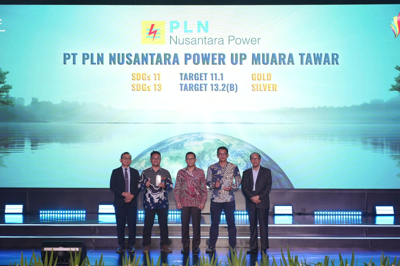PLN Nusantara Power Raih 5 Penghargaan Indonesian SDGs Awards (ISDA) 2024