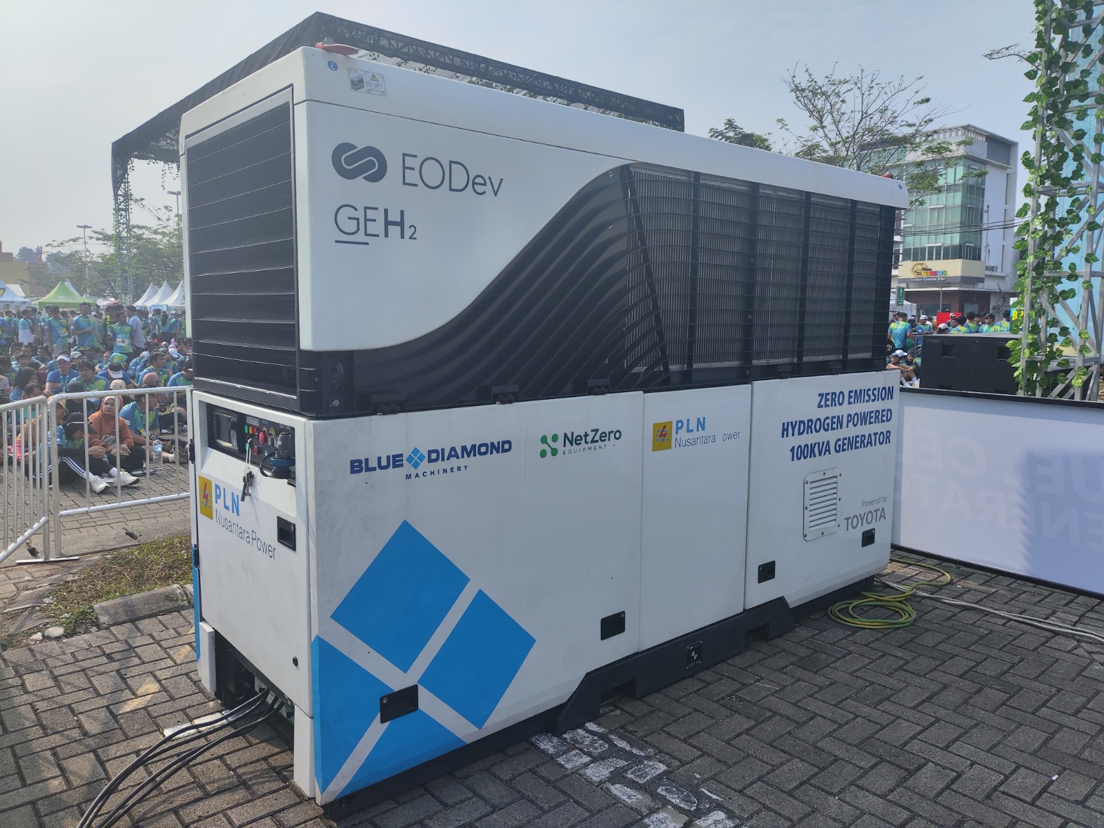 Pasok Energi Hijau PLN Electric Run 2024, Nusantara Power Wujudkan Event Bebas  Emisi Pertama di Indonesia