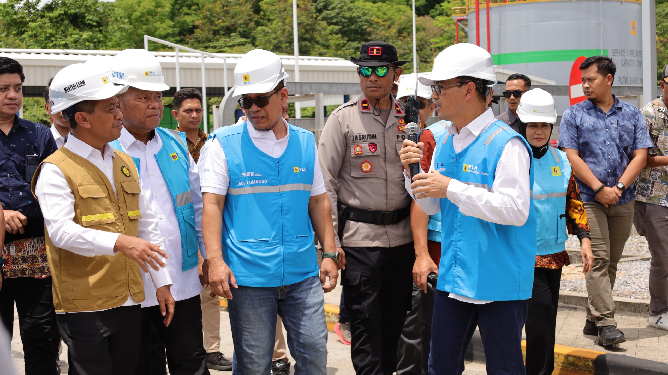 Menteri ESDM Tinjau Kesiapan PLN Nusantara Power PLTMG Baubau di Bulan Ramadhan dan Jelang Idul Fitri